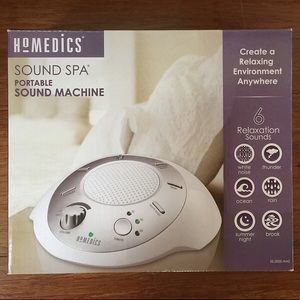 Sound Spa portable relaxation machine w/ 6 sounds